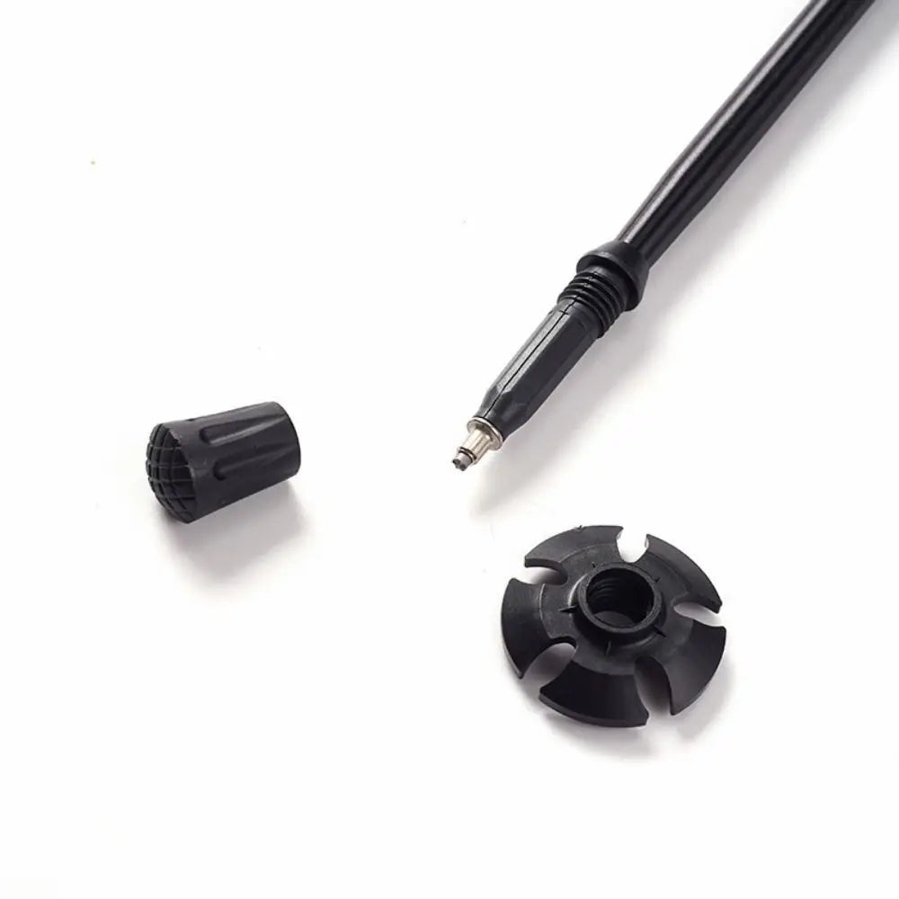 Ultralight Aluminum Outdoor Trekking Poles EVA 5 Section Walking Sticks Telescopic Quick Adjustable Locks Wading Staff Women