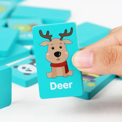 Kid Blocks Seaside Escape Mahjong Wooden Memory Solitaire Matching Game