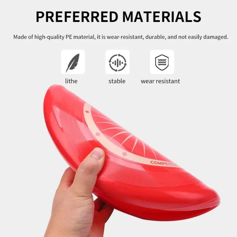 Flying Disc Professional Outdoor Extreme Flying Disc Saucer Game for Competition Plastic Standard Beach Ultimate Frisbee