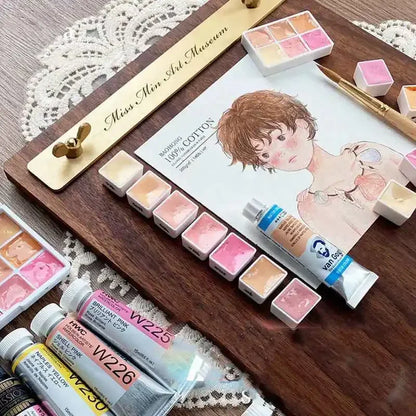 Skin Color Watercolor Paint 2ml Mini Sample VanGogh/Holbein Daniel Smith/Mijello Paul Rubens Flesh Color Water Color Art