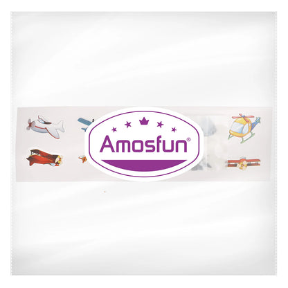 10 Pcs Plane Theme Birthday Decorations Cake Cupcake Picks Toy Set Toppers Airplane Wooden Child