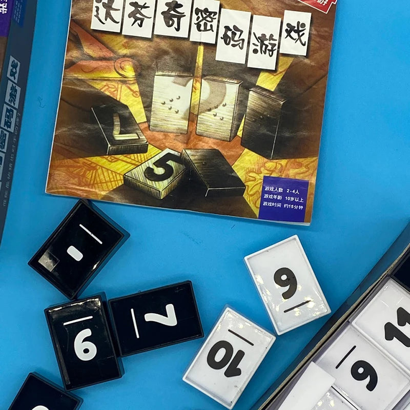 2-4 Players Party Games Da Vinci Code Puzzle GameToys Board Games