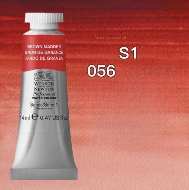 14ml / Tube Windsor Newton Artist Watercolor Pigments Artistic Painting Supplies Hand-drawn Illustration Creation Water Color