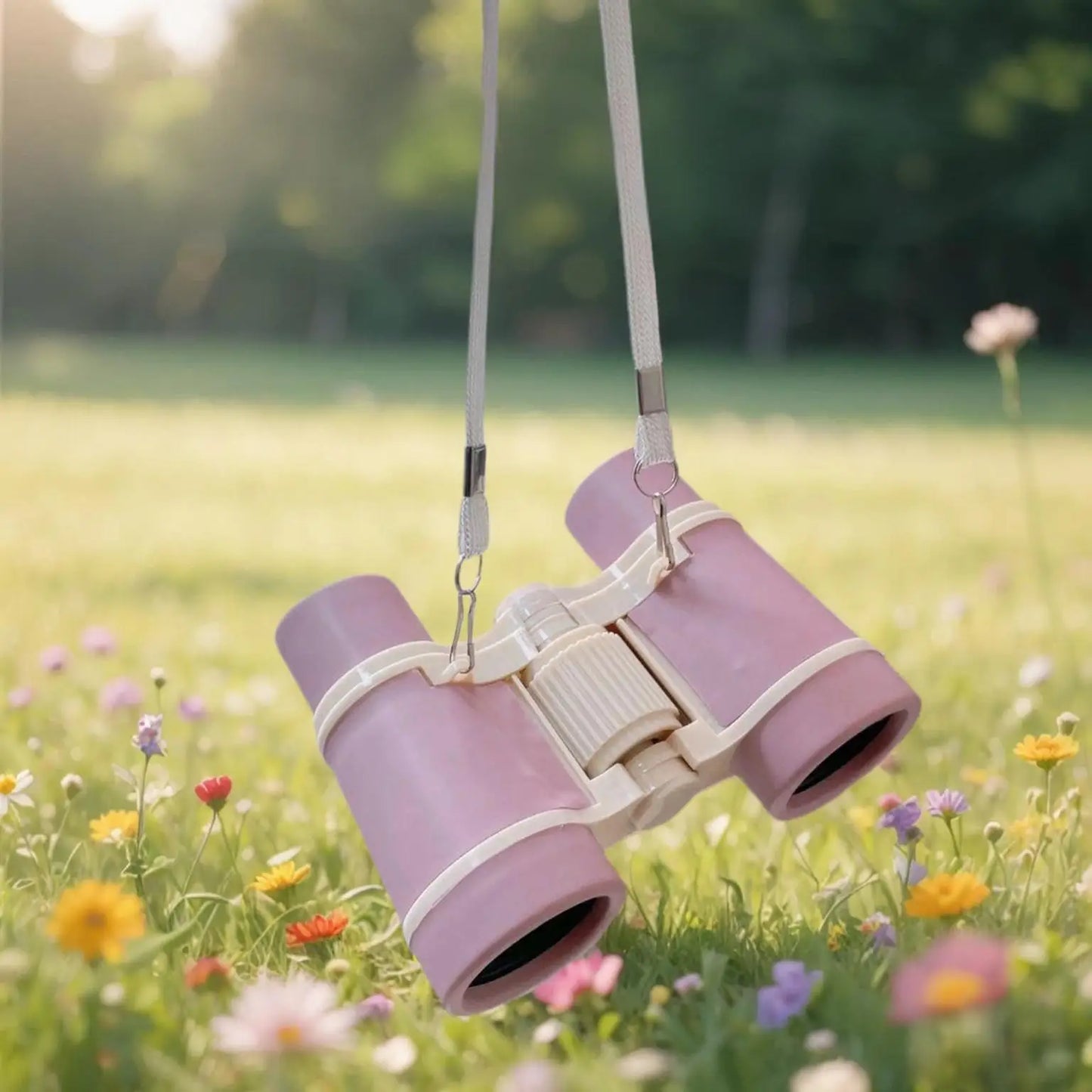 Telescope magnifying glass portable children's magnifying toys shockproof telescope birthday gift hiking gift