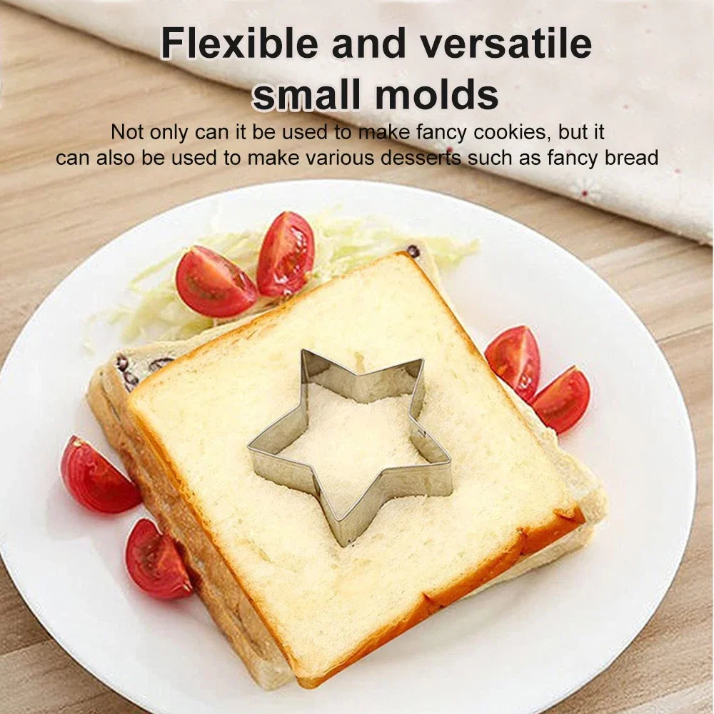 Sugar Cookie Mold Candy Maker Biscuit Korean Honeycomb Cookies Stainless Steel Game Kit For TV Fans and Kids