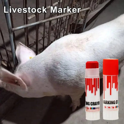 Animal Livestock Marking Crayons Safe High-purity Paraffin-based Skin Marking Paint Pens Pig Cattle Sheep Animals Identify Pen