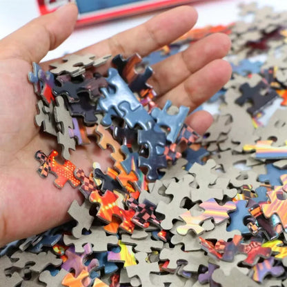 Tokyo Japan Jigsaw Puzzle 300/500/1000Pcs Wooden Puzzle for Bedroom Gameroom Livingroom Decor Holiday Birthday Gift