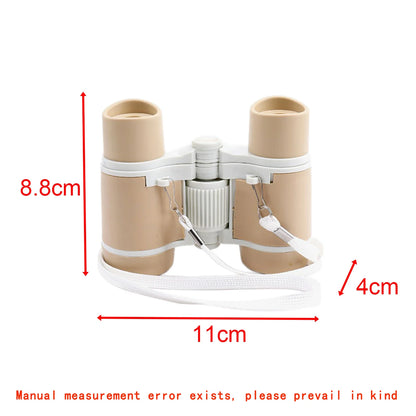 Telescope magnifying glass portable children's magnifying toys shockproof telescope birthday gift hiking gift