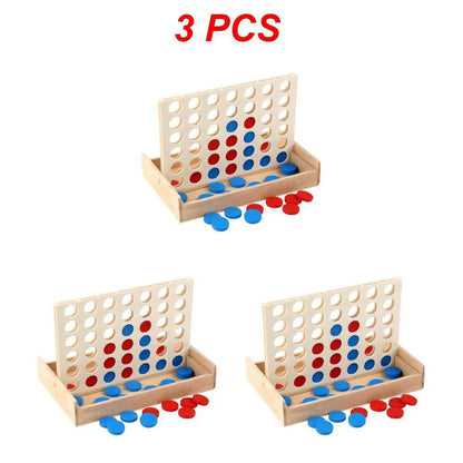Connect 4 Game Classic Master Foldable Kids Children Line Up Row Board Puzzle Toy Gifts Board Game Parent-child Interactive Toys