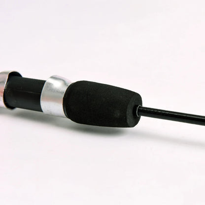 Telescopic Ice Fishing Rod 2 Sections Fishing Pole Small Short Sea Pole for River Lake Reservoir Ice Fishing and So On