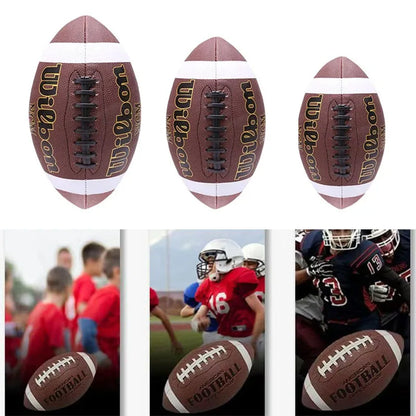 American Football Soccer Rugby Association Football Footy Ball Size 3 6 9 Sports Football Adult Kid Group Training Game Supplies