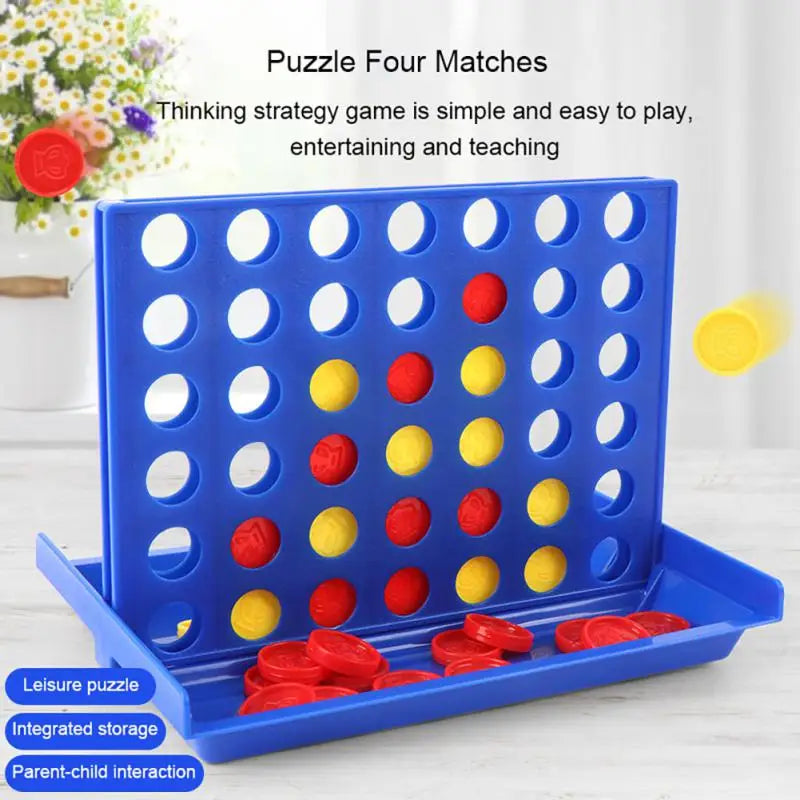Classic Game Of Connect 4 Game Family Game Toy Strategic Thinking Game Children Entertainment Board Games