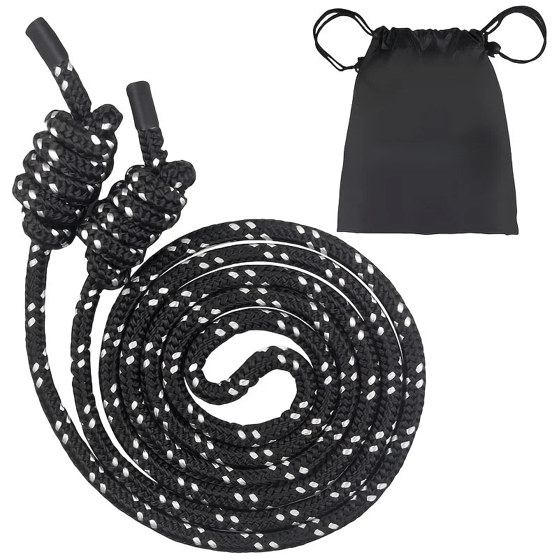 13.5mm Flow Rope Jump Rope for Fitness High Performance Adjustable Exercise Jump Rope Fit Men & Women Home Gym, Cardio, Training