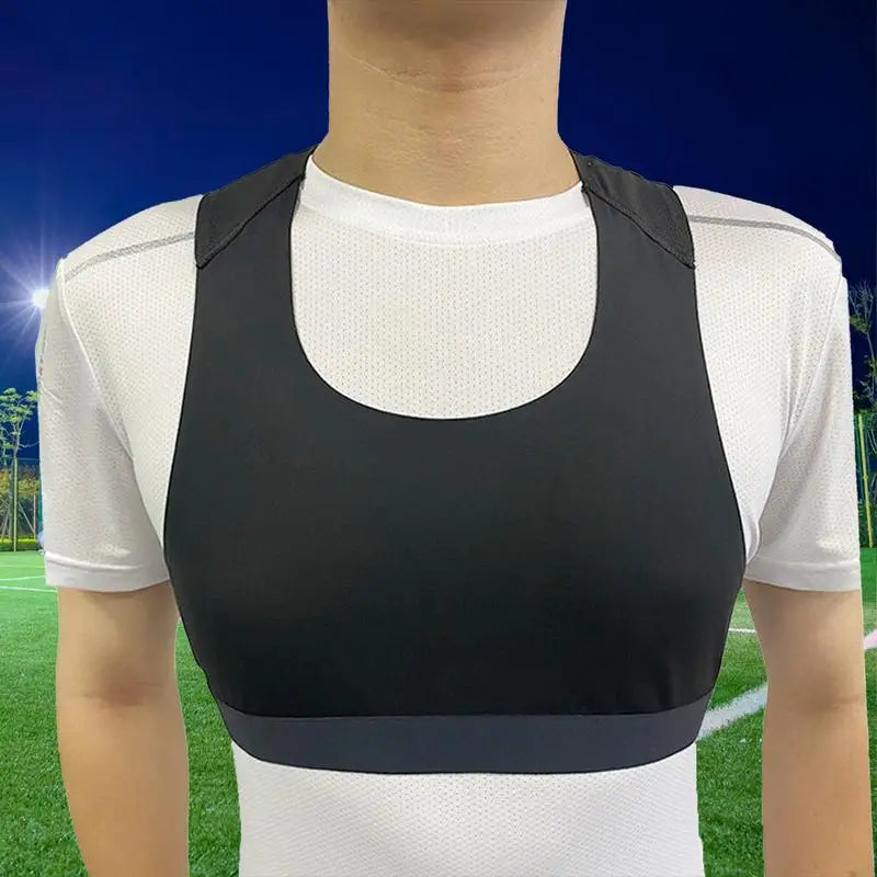 Soccer Training Vest Soccer Tracker Vest Workout Equipment Soccer Activity for Soccer Players Football Performance Vest No Track