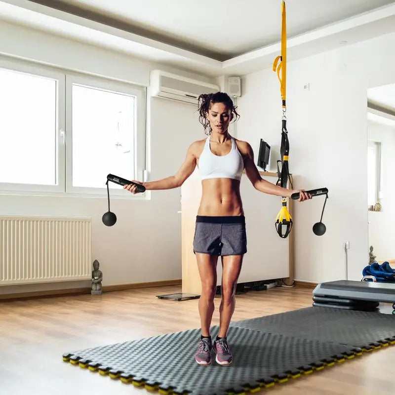 Cordless Jump Rope Portable Cordless Ropeless Skipping Rope Professional Digital Jump Rope With Counter Adjustable Indoor