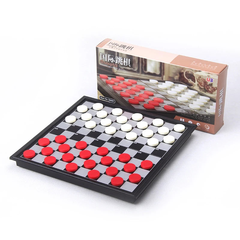 Folding Magnetic Foreign Checkers, 100 Grid, Best Selling, 20*5, 100