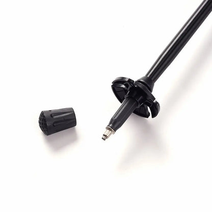 Ultralight Aluminum Outdoor Trekking Poles EVA 5 Section Walking Sticks Telescopic Quick Adjustable Locks Wading Staff Women