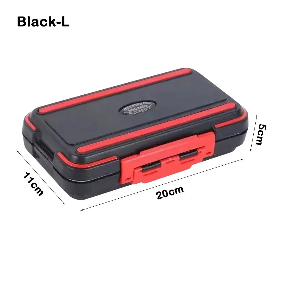 Space Separation Hook Bait Storage Box Multi region Waterproof Fishing Tackle Boxes Case Multifunction Fishing Tools Fishing