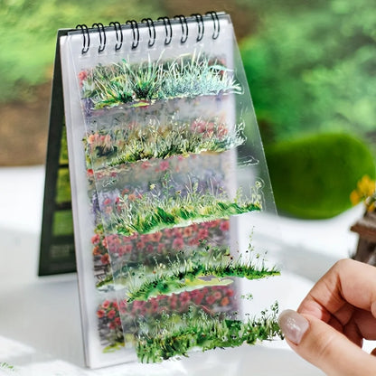 Series Floral & Nature-Themed Stickers - Vibrant Botanical Designs for DIY Journals, Scrapbooks, Laptops, Water Bottles