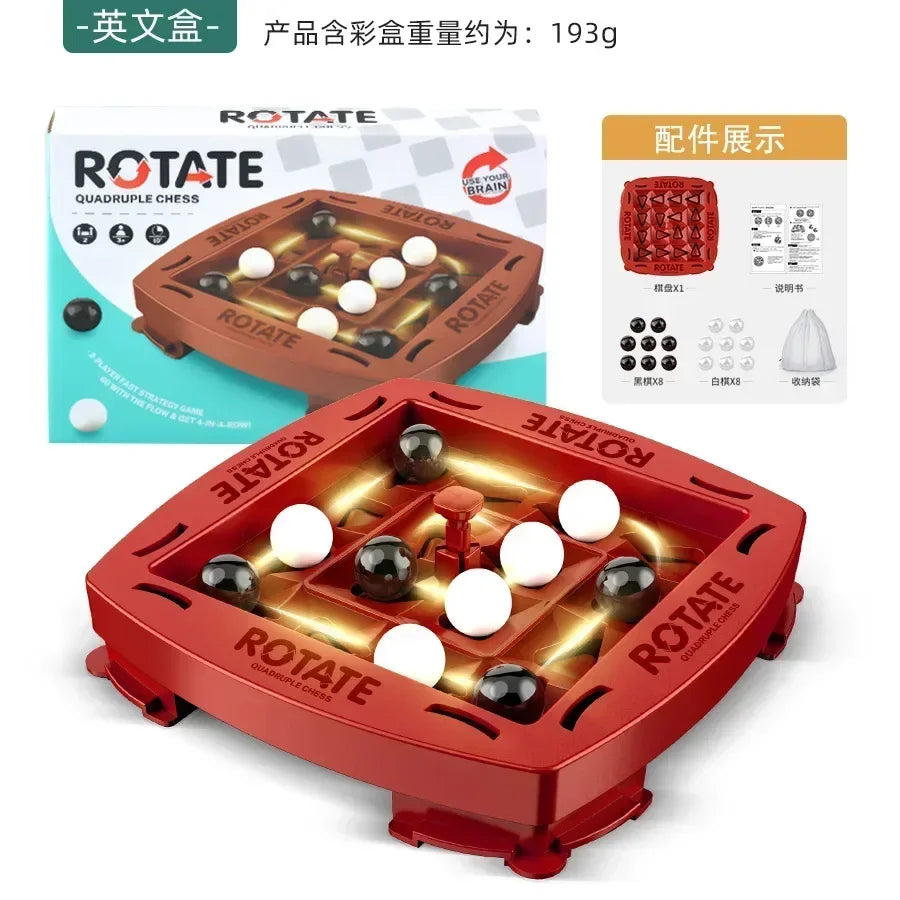 4 in A Row Game Educational Orbit Logic Board Game for Kids