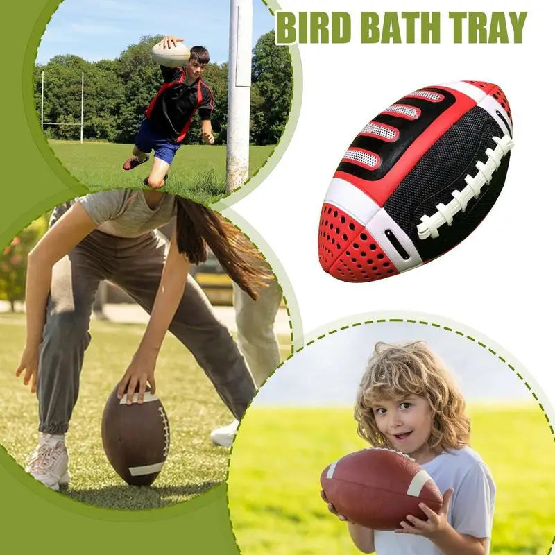 Kids Football Practicing Size 3 Football Youth Football For Kids PU Leather Football For Training Practicing Recreational Play