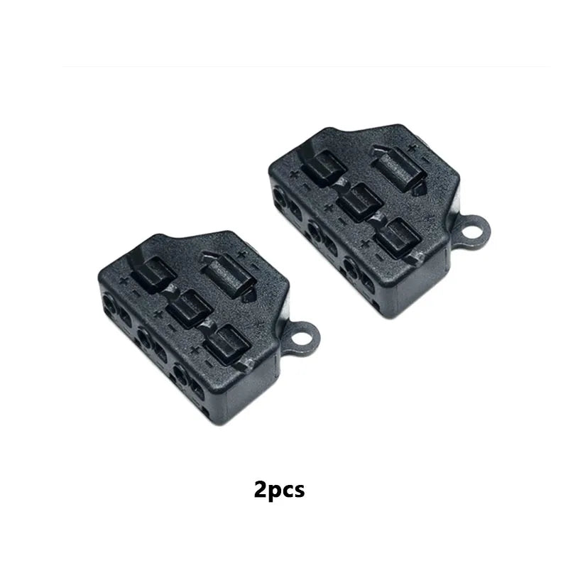 3/6 Ports Distribution Port Sharing Box Line Splitter for Diy Miniature Railway Train Model Scene Lighting System DC Lamp Layout