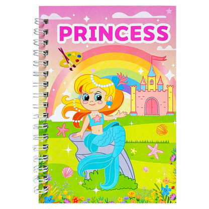"8 Major Theme Creative Coloring Book Set: Children's Painting Book with Ocean Theme Comes with a painting color card.