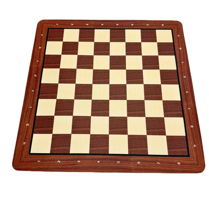 48cm/18.9inch Foldable and Rollable Soft Rubber Chess and Checkers Board for International Chess Tournaments