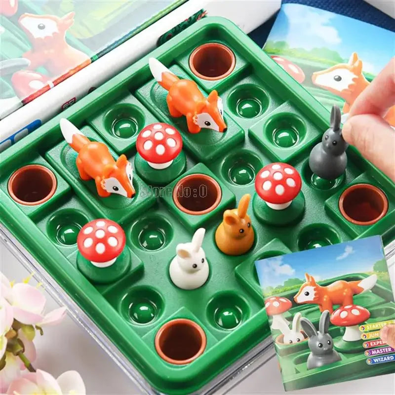 Fox And Rabbit Smart Hide&seek Board Games