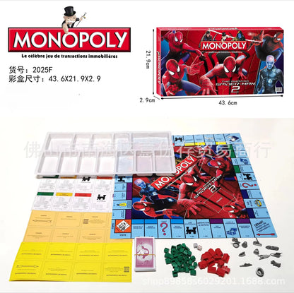 Hot selling French Monopoly World Tour Board Games French Game Cards