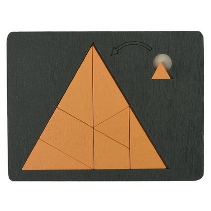 Wooden Puzzle Out of Nothing Wooden Board Kids Montessori 3d Learning Puzzle Early Educational Activity Boards Toys for Child