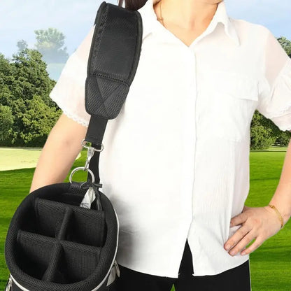 Golf Bag Single Shoulder Strap Adjustable Golf Bag Straps Sturdy Thick Pad Straps Single Padded Adjustable Straps Non-slip