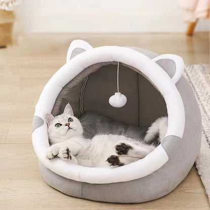 Washable pet lounger cushions, cat mat beds, warm and soft baskets, cozy warm cat kennels, house tents, small pet dogs