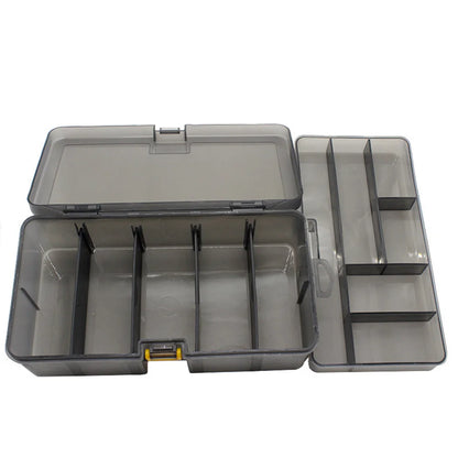 Portable Lure Tackle Box Removable Plastic Fishing Tackle Box Fake Bait Hook Fishings Gear Tool Storage Box For Fishing Bait