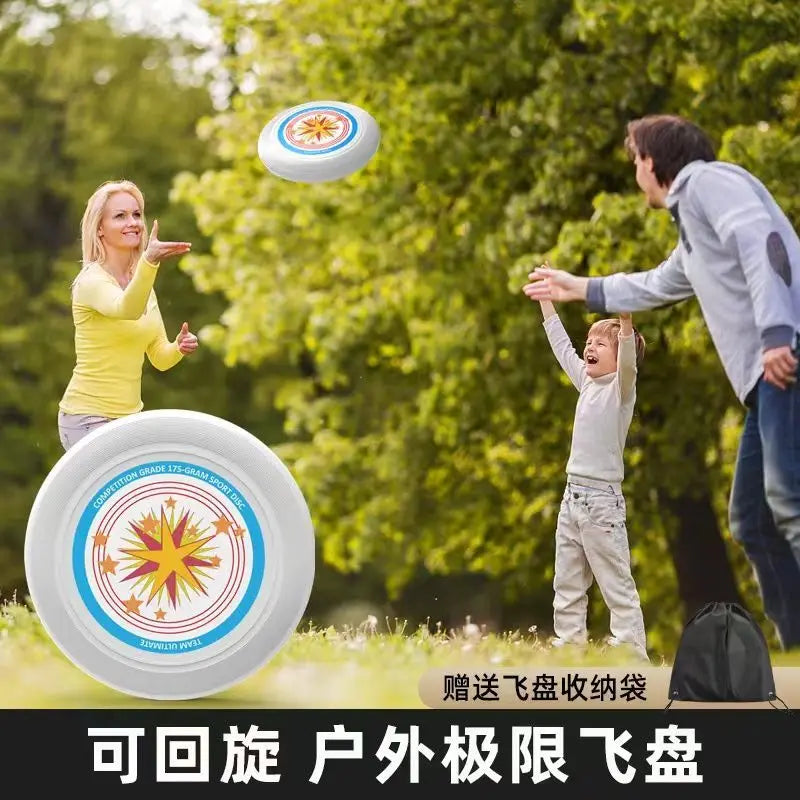 Outdoor Sports Luminous Frisbee Adult Children's Frisbee Professional Competitive Parent-Child Interactive Toys Swing