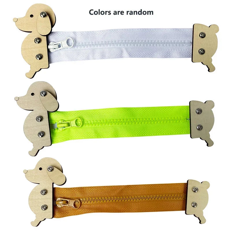 Diy Material Busy Board Accessories Montessori Teaching Aids Baby Early Education Learning Skill Toy Part Wooden Board Games