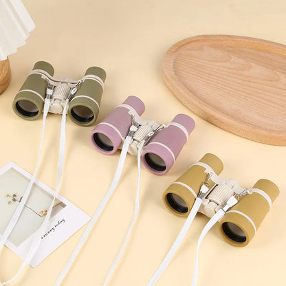 Jungle Binoculars Magnifying Glass Portable Children Magnification Toy Shockproof Telescope For Birthday Hiking Presents