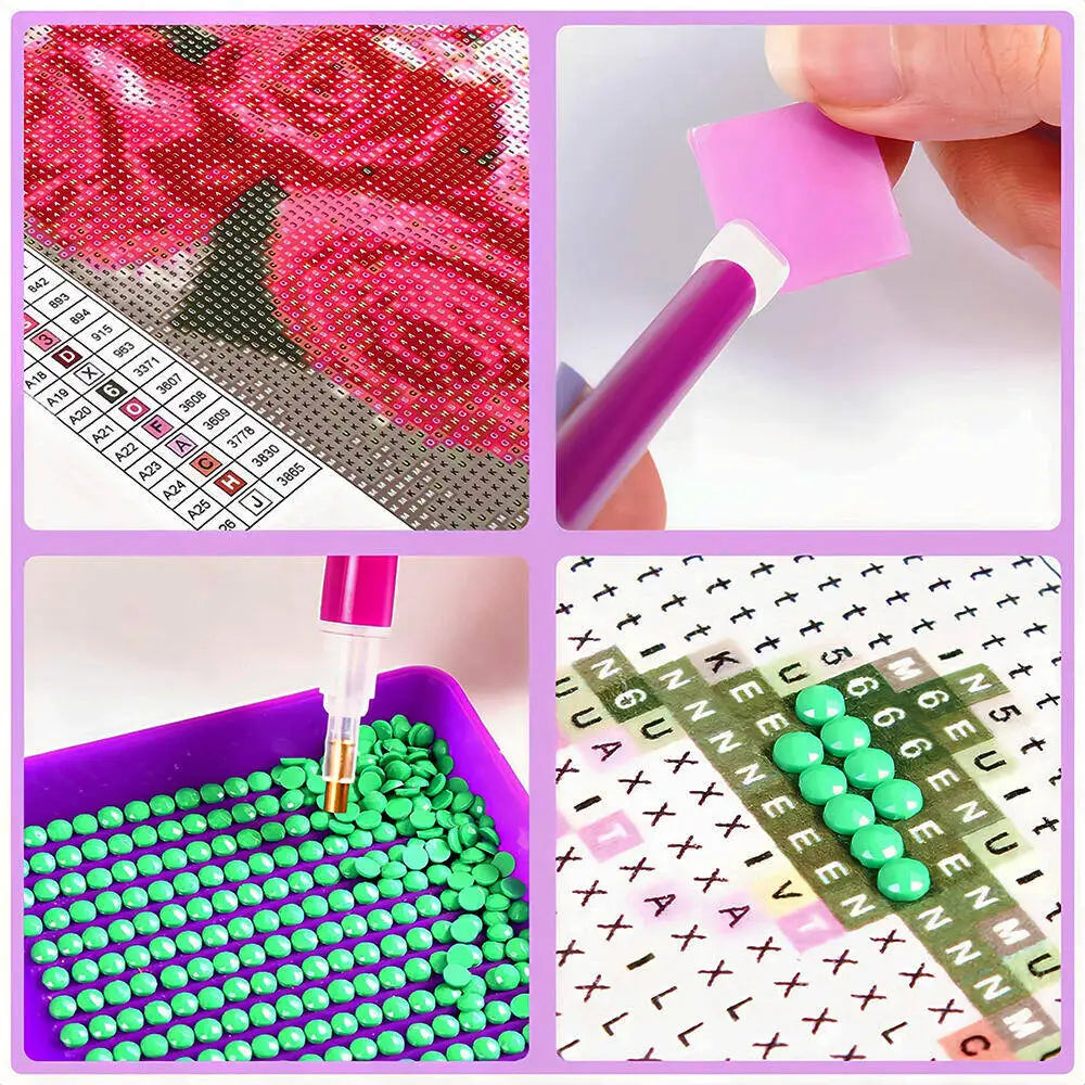 EverShine Diamond Embroidery House Landscape Winter Full Drill Mosaic Car Diamond Painting Christmas Craft Kit Home Decor Gift