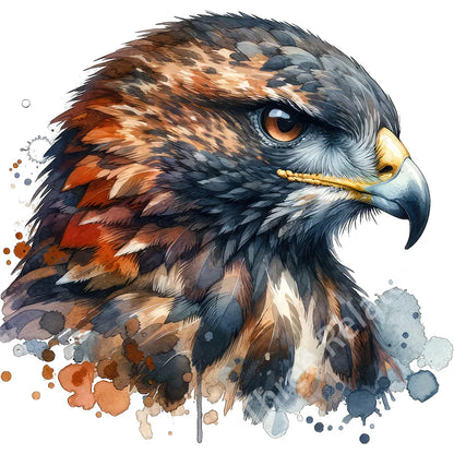 Three Ratels QN20 soaring eagle wall sticker art for home decoration