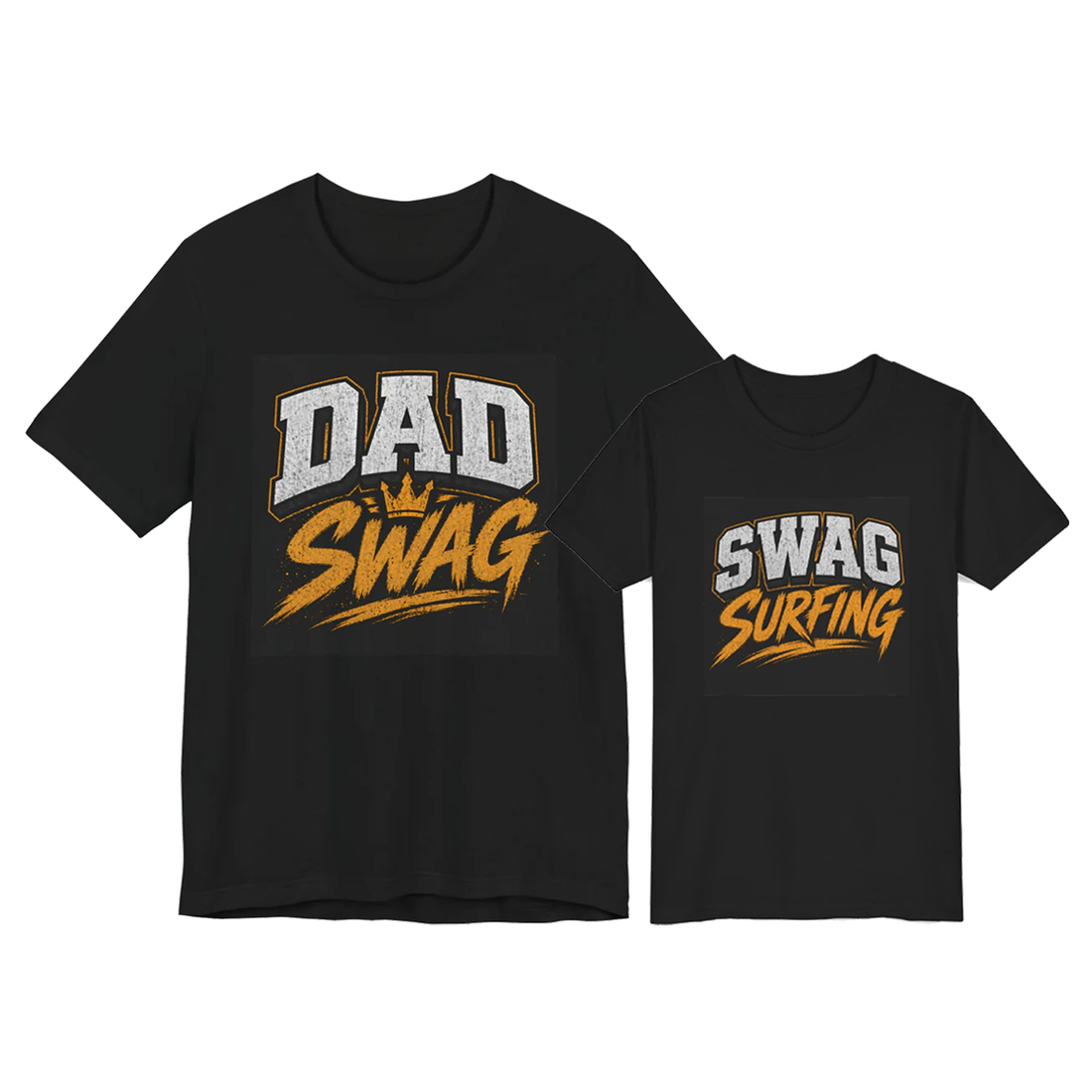 Dad Swag – Swag Surfing Matching Father-Child T-Shirt
