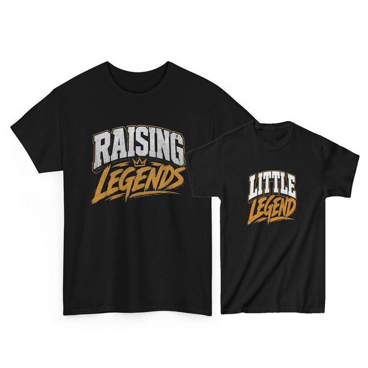 Raising Legends & Little Legend Matching T-Shirts