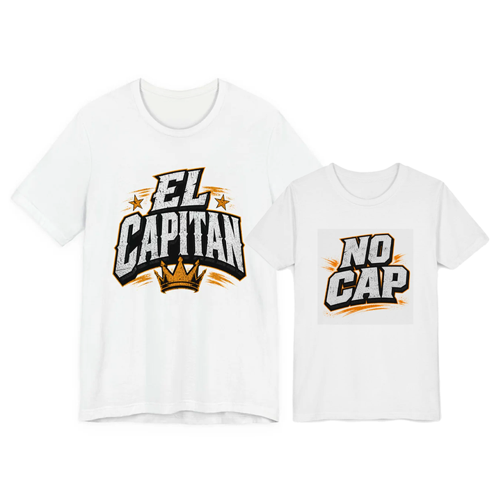 El Capitan – No Cap Matching Father-Child T-Shirt